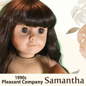 SAMANTHA American Girl 1990's PLEASANT COMPANY 18" Historical Doll Retired